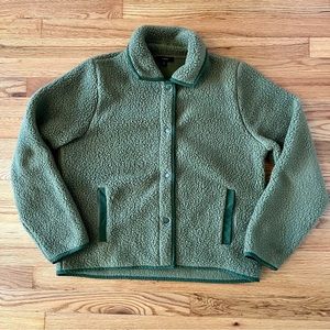 J Crew Polartec Fleece Jacket